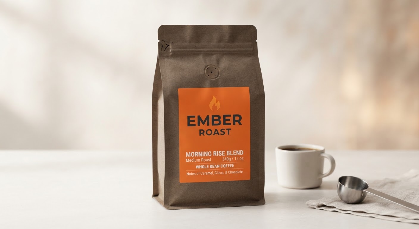 Ember Breakfast Blend — Medium Roast, Caramel and Citrus