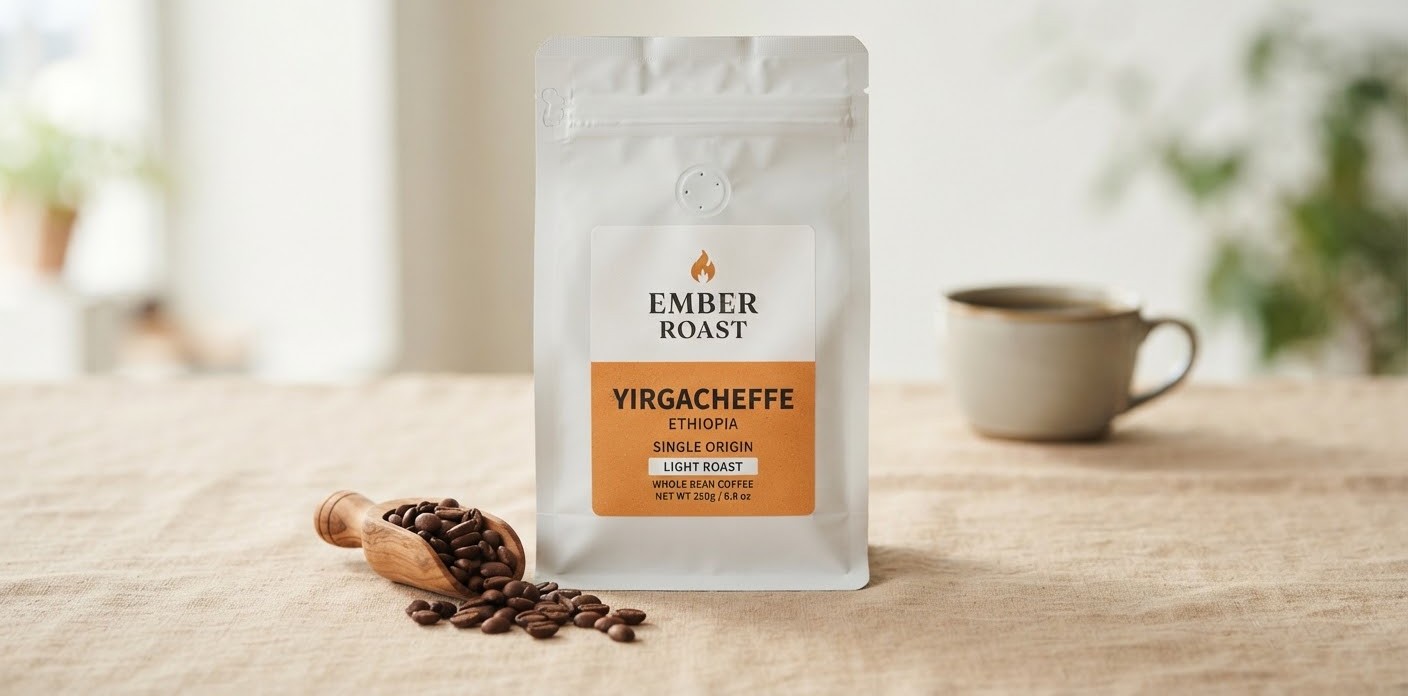Yirgacheffe Single Origin 250g — Bergamot, Lemon Zest, Tea-like Finish